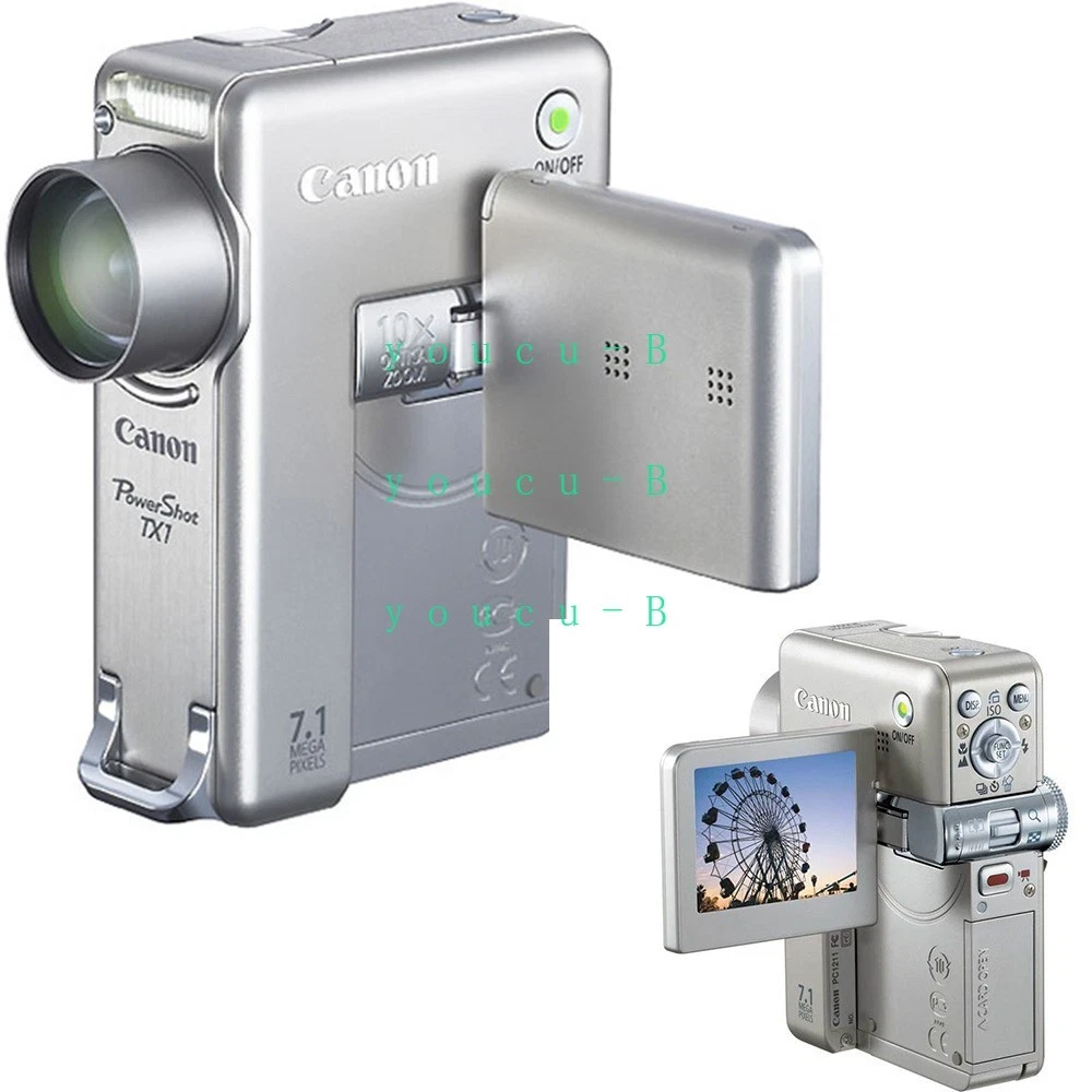 Canon 10-19.9x Digital Cameras 7-7.9 MP Maximum Resolution for