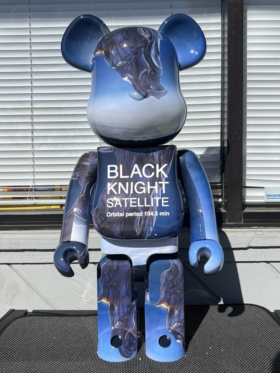 その他 BE@RBRICK BLACK KNIGHT SATELLITE 1000% Bearbrick Black Knight Satellite 1000% (NO BOX) | eBay