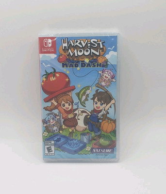Harvest Moon: Mad Dash (Nintendo Switch) Brand New, Nesr Mint