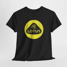 UNISEX LOTUS CARS TEAM LOGO T-SHIRT FUNNY TEE SIZE S-5XL
