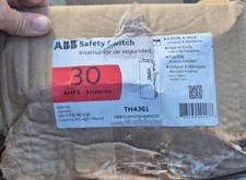 ABB TH4361 30 Amp Heavy Duty Fusible Safety Switch 3 Pole 600V NEW Open Box