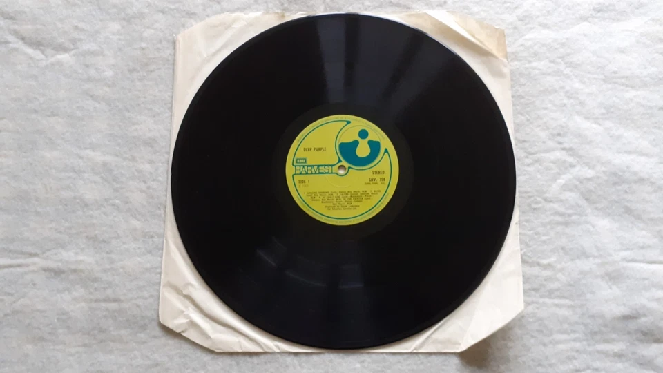 DEEP PURPLE "DEEP PURPLE" VINYL LP RECORDS (SHVL 759 A1 / B2) - Image 4 of 4