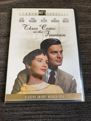 Three Coins in the Fountain (DVD, 1954)
