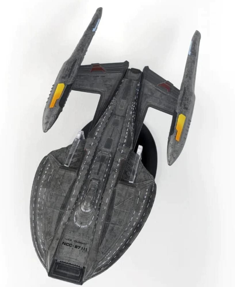 スタートレック U.S.S.トゥーサン NCC-87111 Eaglemoss Star Trek Starship Replica | USS Toussaint NCC