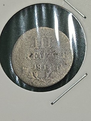 GERMAN STATES Baden Karl Friedrich 1812 3 Kreuzer PE