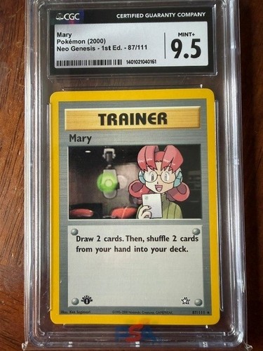 Mary (1st Edition) graded CGC 9.5 for sale on eBay