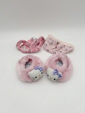 Build a Bear Hello Kitty Clothes Lot Slippers Pajamas Bottoms