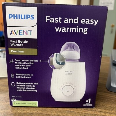 Philips Avent Premium Fast Bottle Warmer with Smart Temperature Control