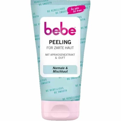 bebe Peeling für zarte Haut Normale Mischhaut 150ml Flasche