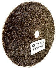 -Graad 5 Pack 3” x 1/8” x 3/8” 7A MED Cut & Polish Unitized Wheel – Durable, ...