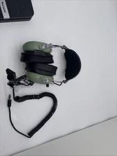 David Clark Model H10-76 Military Aviation Headset w/Microphone Oregon Aero READ