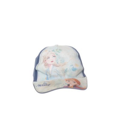 Disney Frozen, Kappe, Größe: 53, Baumwolle/Polyester, Blau/Mehrfarbig #IwM