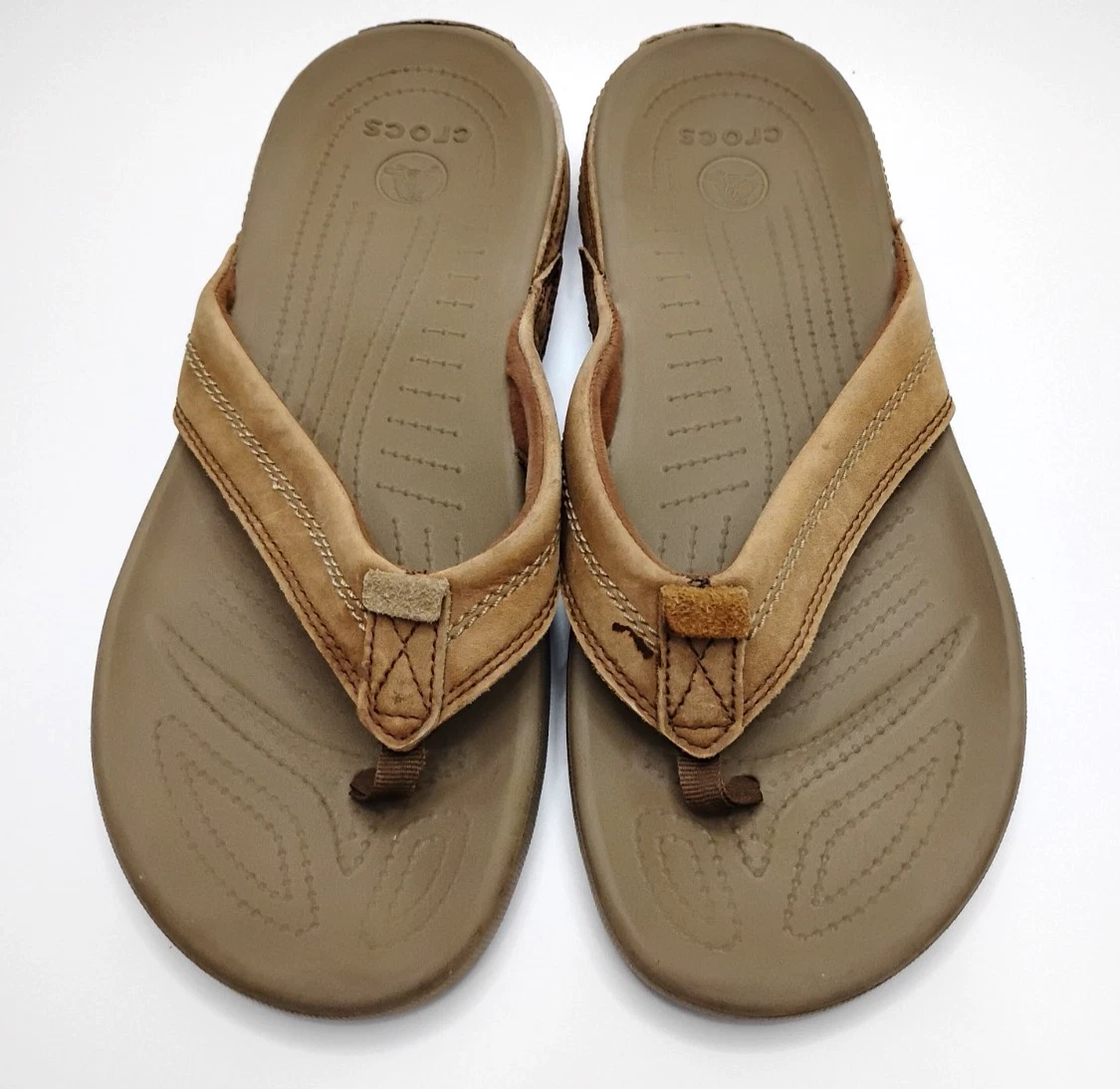 Crocs Brown Flip Flops Men’s Size 13 Crocs Men main image 3