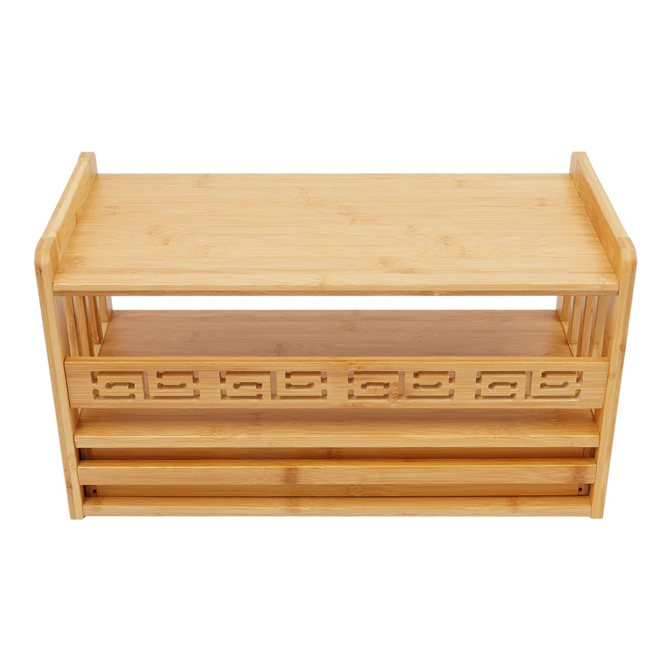 Altar Table with Drawer,Puja Table for Home,Perfect Used for Meditation, Prayers - Image 4 of 4