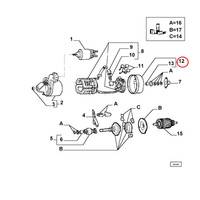 Original Fiat Supporto Motorstart FüR Fiat Tipo - Ducato 9939200