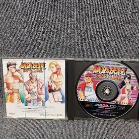 SNK Fatal Fury Special Mega CD Game, Original Characters, Used