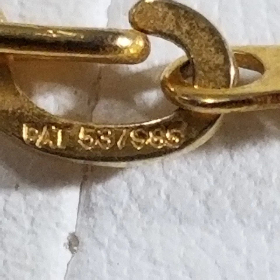 Marvella Pat 537985 twisted small faux pearl necklace 1.1691 - Image 2 of 4