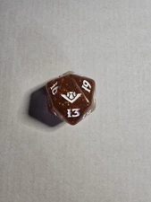 Oversized D20 Spindown Life Counter - Outlaws Of Thunder Junction  Die MTG