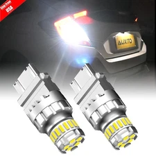 Upgraded 3157 3156 4157 LED Backup Reverse Light Bulbs Super Bright 6500K White