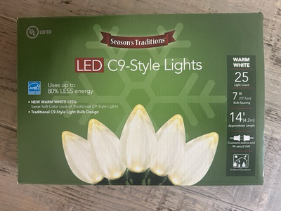 #ad ORCHARD SUPPLY LED C9 Style Lights set of 6 boxes NIB $20.77