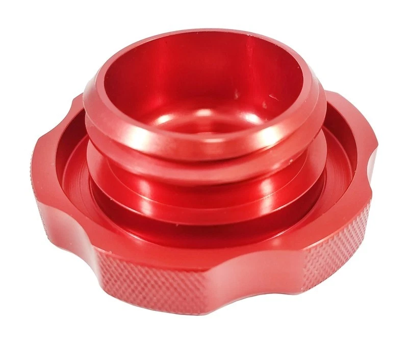 Tapa de aceite Torque Solution Red Billet para 13-17 Subaru BRZ / Scion FR-S Foto 3 de 3