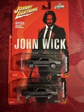 2025 Johnny Lightning John Wick 1969 Ford Mustang Pop Culture Die-Cast Car