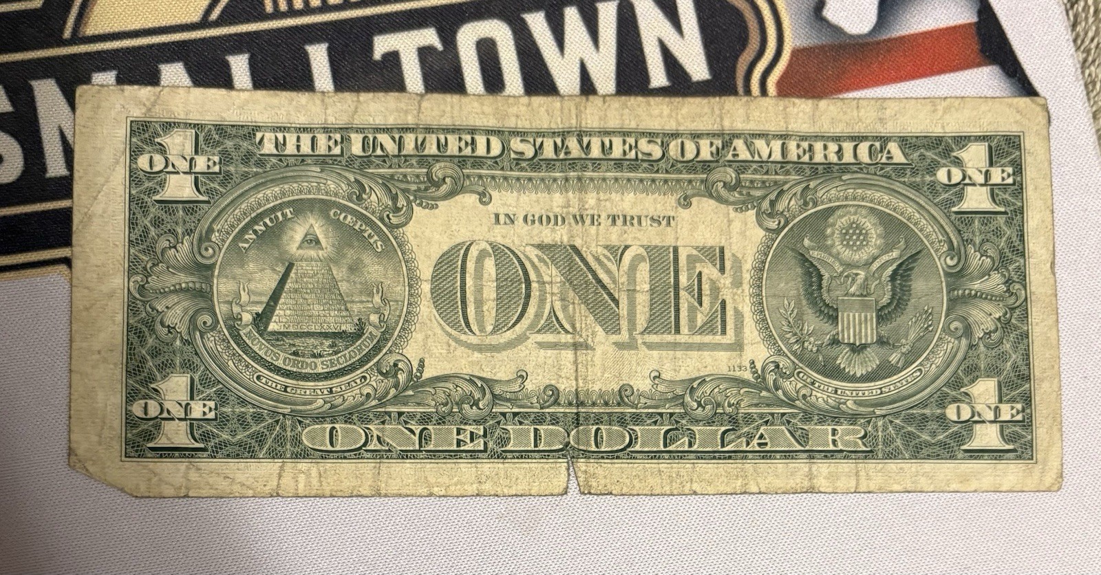 US One Dollar, 1963 B, $1 Barr, Star Note, Green Seal 