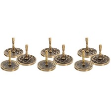  9 PCs Messing Weihrauch Asche Presse Weihrauch -Drucker -Weihrauch -Erstellung