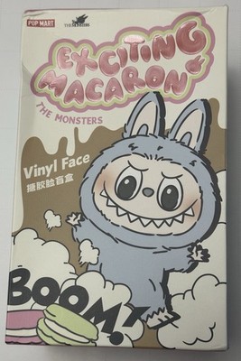 POP MART The Monsters Exciting Macaron Sesame Bean Verified Open Box