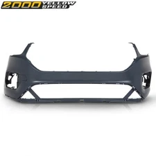 Front Bumper Cover Fascia Fit For 2017 2018 2019 Ford Escape W/o Sensor Holes