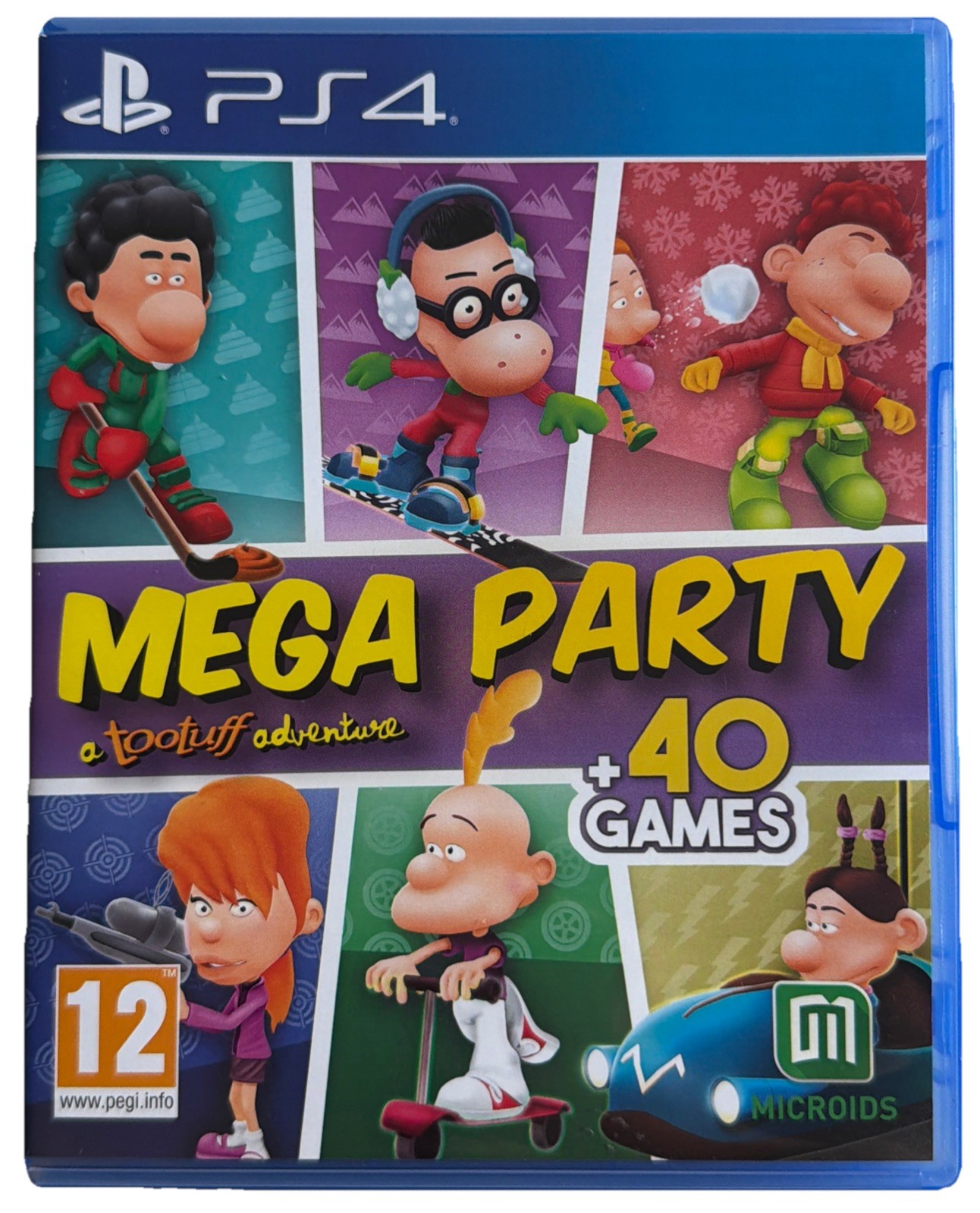 MEGA PARTY A Tootuff Adventure Sony Playstation 4 PS4 PS5 Action Video Game