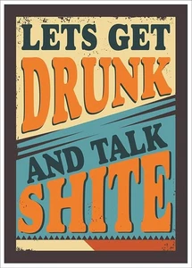 Retro Vintage Classic Man Cave Garage Old Sign Self Adhesive Vinyl Sticker