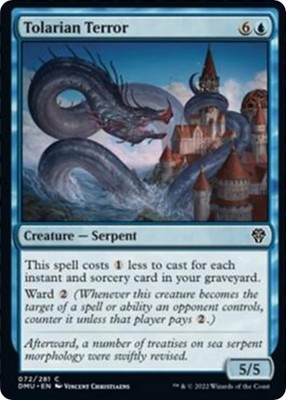 Tolarian Terror - 72 - NM - Dominaria United
