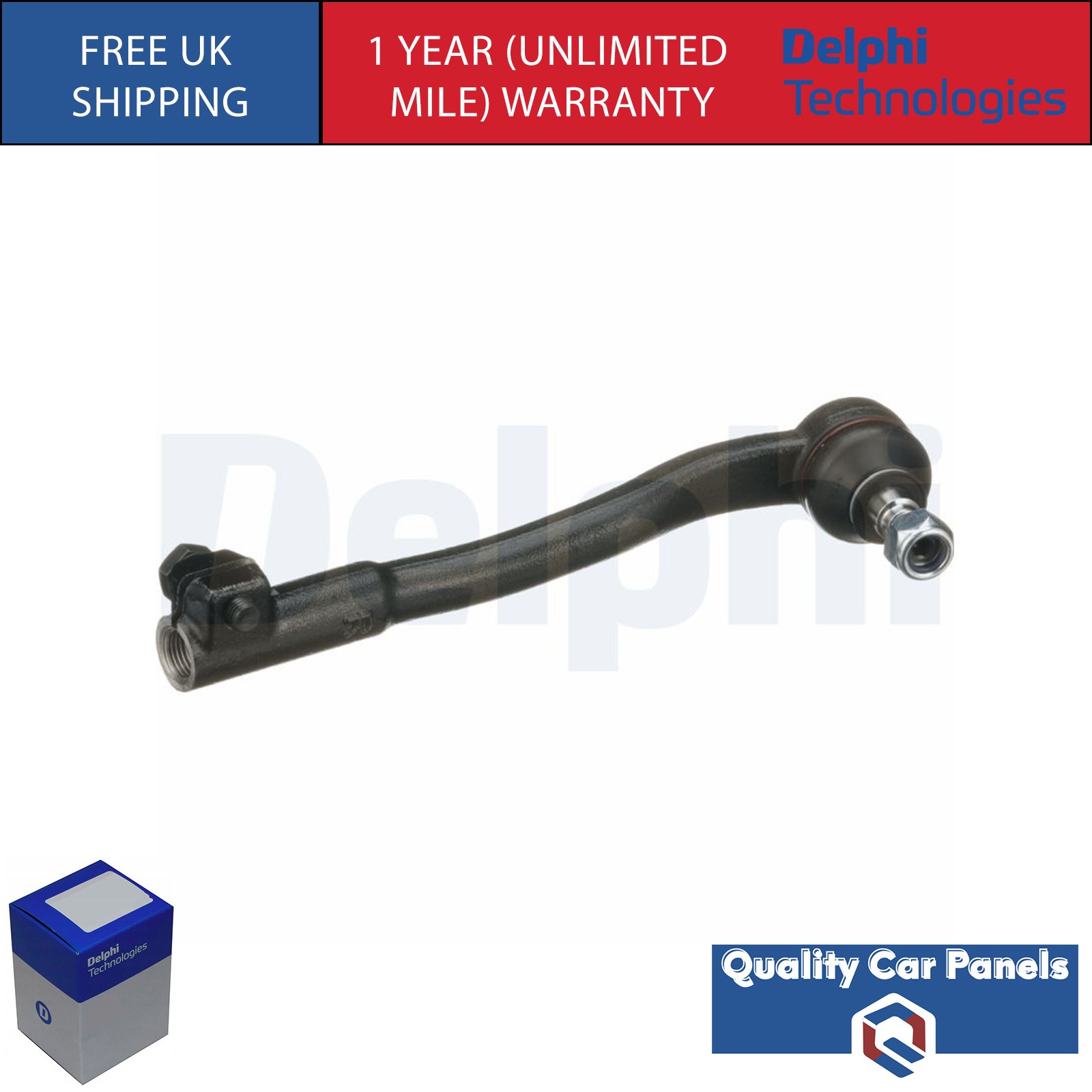 For Bmw 7 Series 2000-2001 2.9d Delphi Tie Rod End TA1649