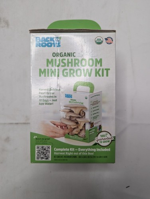 #ad Back To The Roots Organic Mini Pearl Oyster Mushroom Grow Kit $10.89