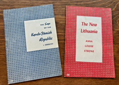 Soviet Bloc: Lithuania and The Karelo-Finnish Republic  1941 Publications
