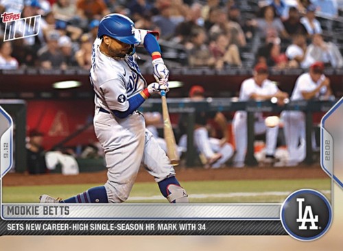 2022 Topps Now 892 Mookie Betts