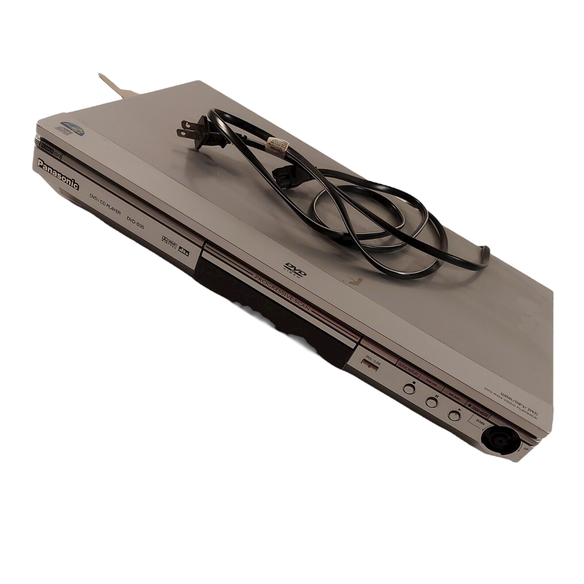 Panasonic DVD-S35 DVD Player Progressive Scan WMA/MP3/JPEG DVD-RA
