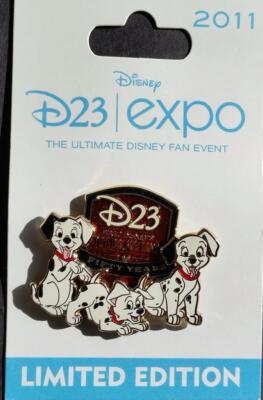 Disney D23 2011 Expo 101 Dalmatians 50th Anniversary LE 750 Pin on 