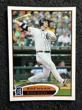 BRENNAN BOESCH #166 2012 Topps Baseball QTY Detroit Tigers