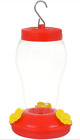 New Garden Collection Plastic Hanging Hummingbird Feeder 6.75" ~ Qty 2