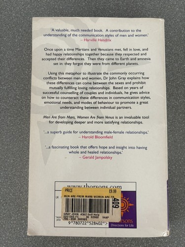 Men Are from Mars, Women Are from Venus : A Practical Guide for Improving... - Picture 2 of 3