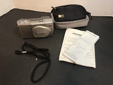 Olympus Camedia D-510 Zoom Digital Camera Silver W/case, Instructions Not Tested