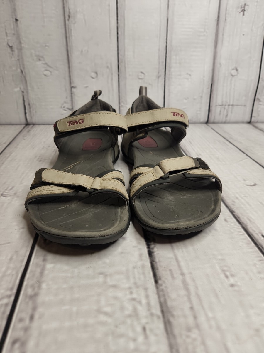 TEVA Sandals NUMA Tan 4293 Women's Sz Water Sport ShocPad Anatomic Footbed