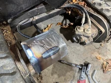 Chinese Mini Excavator Drive Motor Line Guard Front Ram 1 Ton Cover AGT MIVA USA