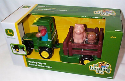 John Deere Hauling Spielset 1. Landwirtschaft Spaß Alter ab 1 Jahr + neu im Karton