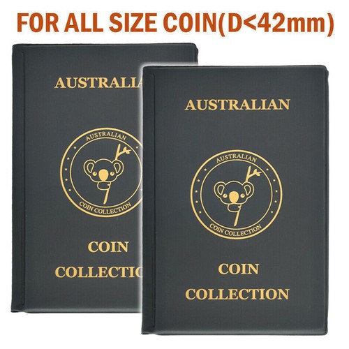 2xCoin Album Australian Coin Collection 50c cent coin Folder Book Hold 150 Coins eBay