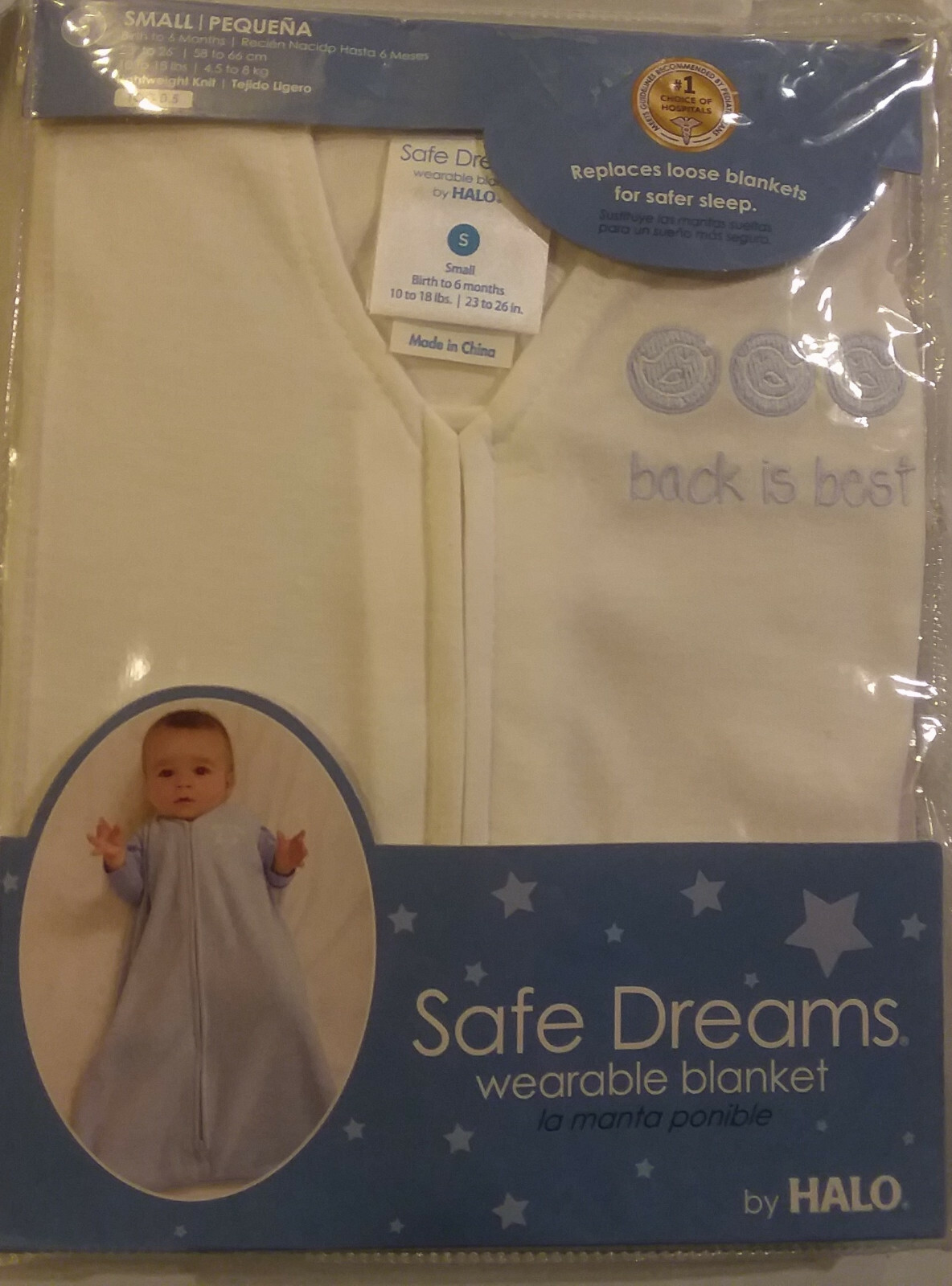 halo safe dreams wearable blanket
