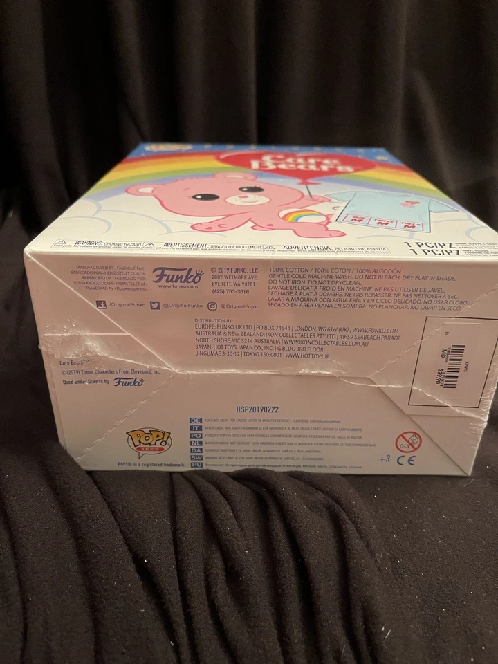 Funko Pop! Animación Cheer Bear Flocado Caja Almuerzo Exclusivo + Camiseta Mediana Foto 3 de 4