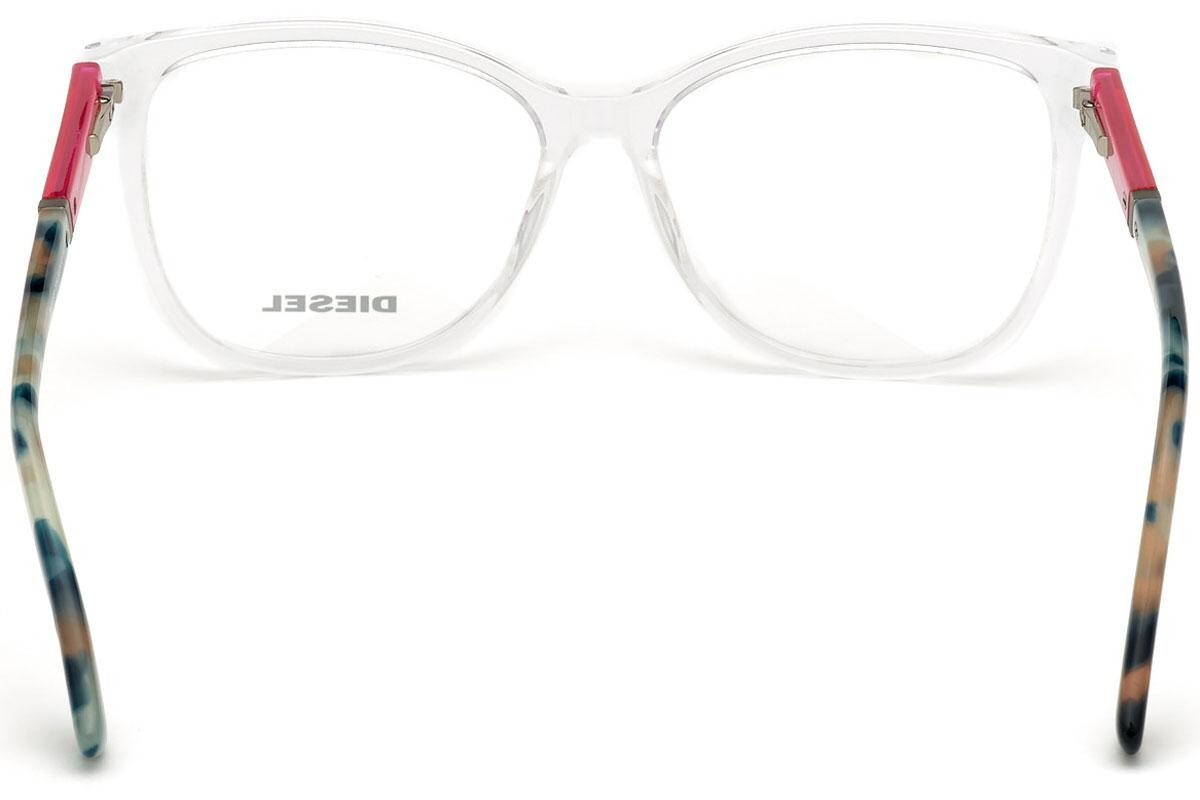 Diesel DL 5358 Crystal 026 Plastic Cat Eye Optical Eyeglasses Frame 54 ...